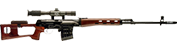 Dragunov SVD-63 Sniper Rifle